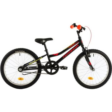 Bicicleta copii Dhs Terrana 2001 negru rosu 20 inch