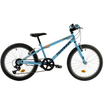 Bicicleta copii Dhs Terrana 2021 albastru deschis 20 inch