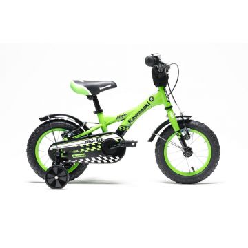 Bicicleta copii Kawasaki Ninja 12 inch green