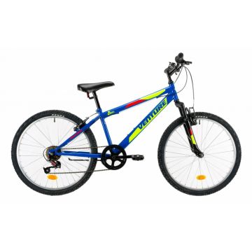 Bicicleta copii Venture 2419 albastru 24 inch