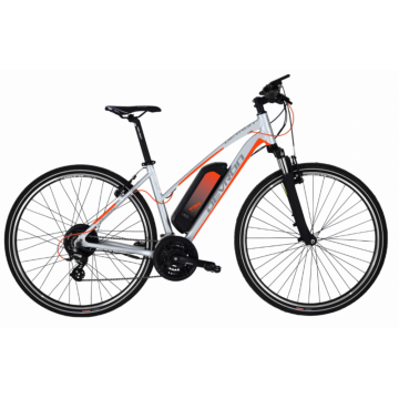 Bicicleta electrica Devron 28162 L argintiu 28 inch