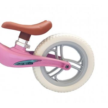 Bicicleta fara pedale 12 inch Roz