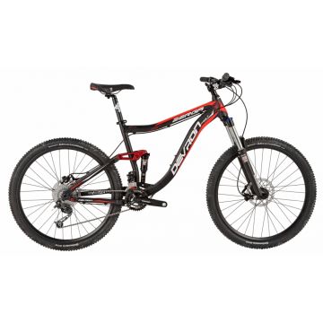 Bicicleta Mtb Devron Zerga Fs 6.7 M Negru Rosu 27.5 inch