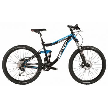 Bicicleta Mtb Devron Zerga Fs6.7 L Negru Albastru 27.5 inch