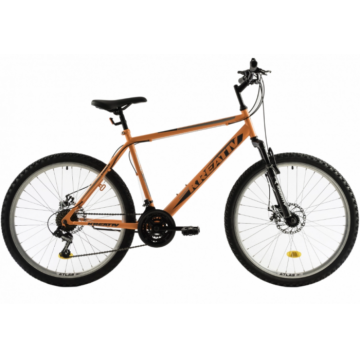 Bicicleta Mtb Kreativ 2605 M portocaliu 26 inch