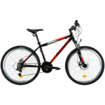 Bicicleta Mtb Venture 2621 S negru rosu 26 inch