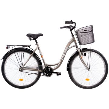 Bicicleta oras Dhs Citadinne 2630 gri M 26 inch