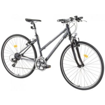 Bicicleta oras Dhs Contura 2866 M 440 mm gri 28 inch