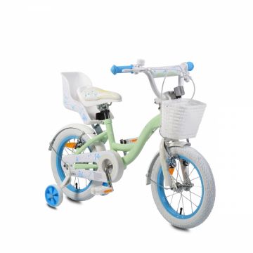 Bicicleta pentru fetite Byox Flower 14 Turquoise