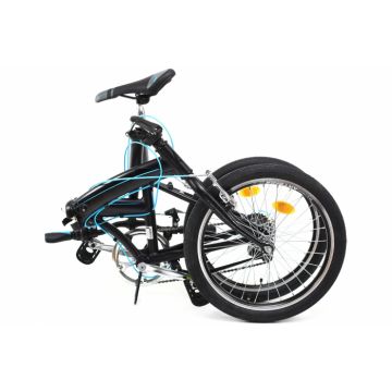 Bicicleta pliabila Dhs 2095 negru 20 inch