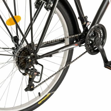 Bicicleta City 26 inch schimbator Sunrun Rich CSR2635A negrurosu