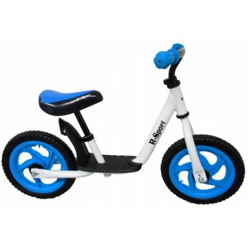 Bicicleta copii fara pedale R5 albastru R-Sport, cu suport pentru picioare, 11 inch, varsta 2-5 ani, roti din spuma EVA, scaun reglabil pe inaltime, sarcina maxima admisa 30 kg