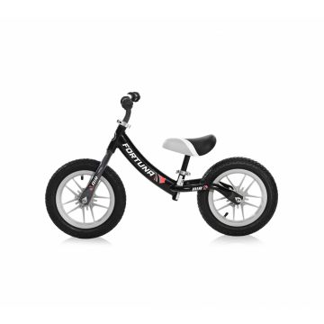 Bicicleta de echilibru Fortuna Air 2-5 ani Black Grey