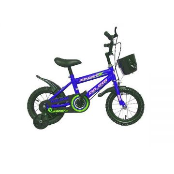 Bicicleta DLQ 12 inch albastra