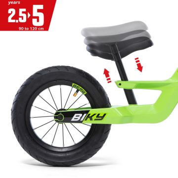 Bicicleta fara pedale Berg Biky City verde