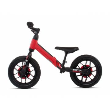 Bicicleta fara pedale si roti cu LED Sun Baby 017 Spark Red