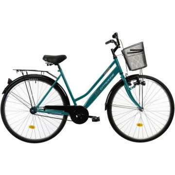 Bicicleta oras Dhs Citadinne 2812 verde 28 inch L