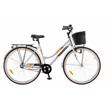 Bicicleta oras Maccina Caravelle 28 inch argintiu