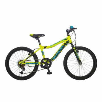 Bicicleta Copii Booster Plasma - 20 Inch, Galben