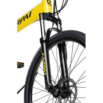 Bicicleta MTB-Folding Hummer CARPAT C2941S schimbator Shimano Altus RD-M310-L 29 inch galbennegru