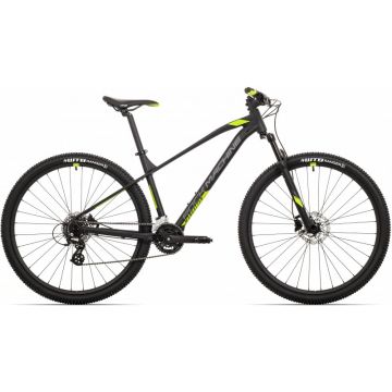 Bicicleta Rock Machine Manhattan 40-29/2 29 Negru/Gri/Galben Neon XL-21