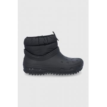 Crocs Cizme de iarnă culoarea negru FF.SHORTY.BOOT.W.207311-BLACK