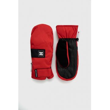 DC mănuși de snowboard Franchise culoarea rosu