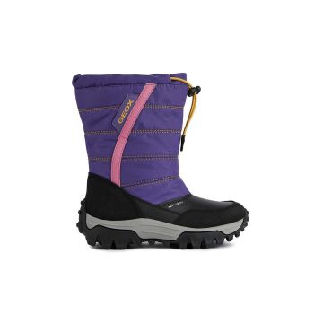 Geox cizme de iarna copii Himalaya Abx culoarea violet