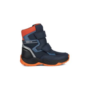 Geox pantofi copii culoarea albastru marin