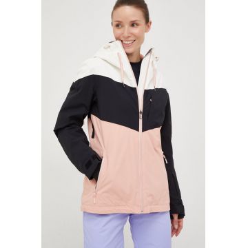 Roxy geaca Winter Haven culoarea roz