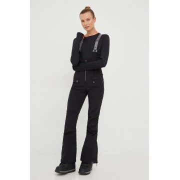 Roxy pantaloni Summit culoarea negru