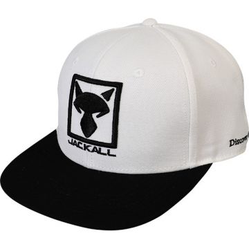 Sapca Jackall White-Black Square Logo