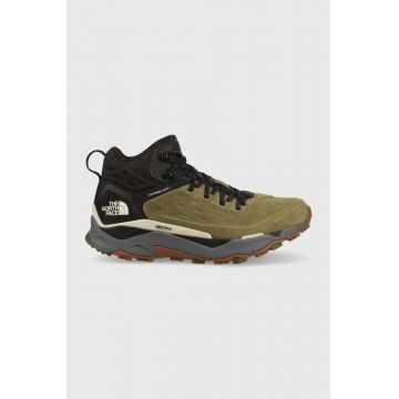 The North Face pantofi Vectiv Exploris Mid barbati, culoarea verde