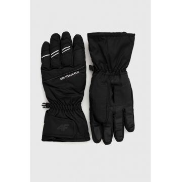 4F mănuși de schi culoarea negru