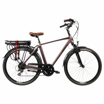 Bicicleta Electrica Devron 28221 - 28 Inch, L, Maro