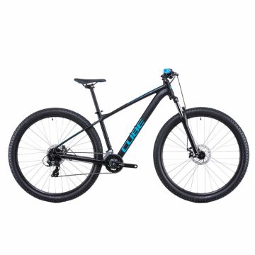 Bicicleta Mtb Cube Aim 2022 - 29 Inch, L, Negru-Albastru Bicicleta Mtb Cube Aim 2022 - 29 Inch, L, Negru-Albastru
