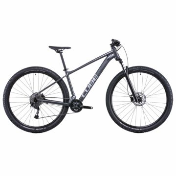 Bicicleta Mtb Cube Aim SL 2022 - 29 Inch, XXL, Gri Bicicleta Mtb Cube Aim SL 2022 - 29 Inch, XXL, Gri