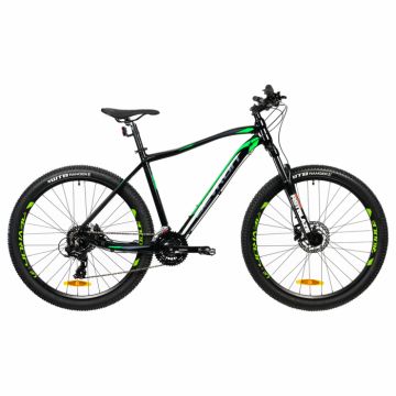 Bicicleta Mtb Devron RM1.7 2023 - 27.5 Inch, M, Negru-Verde