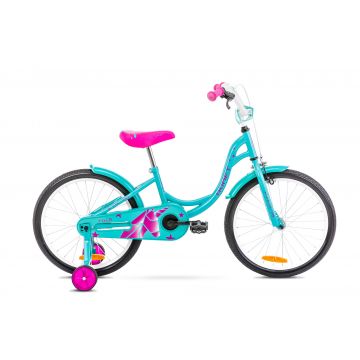 Bicicleta pentru copii Romet Tola 20 Turcoaz/Violet 2022