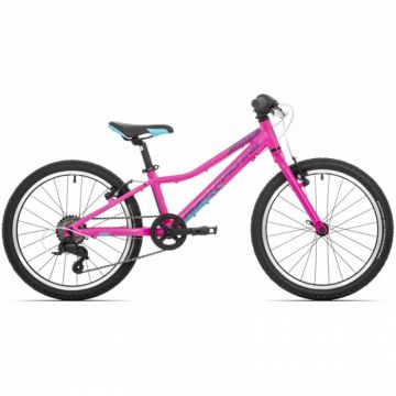 Bicicleta Rock Machine Catherine 20 VB 20 Roz Neon Violet Cyan Neon 9