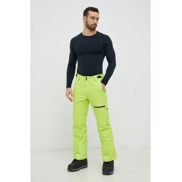 CMP pantaloni de schi culoarea verde