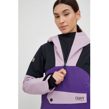 Colourwear geaca Homage culoarea violet