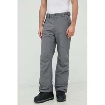 Columbia pantaloni snowboard barbati, culoarea gri