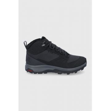 Salomon Pantofi femei, culoarea negru, izolare usoara L41110100-blck.ebo