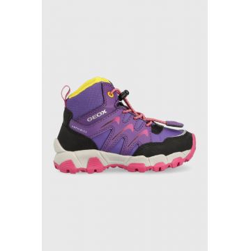 Geox pantofi copii culoarea violet