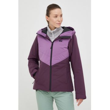 Helly Hansen geaca de schi Alpine culoarea violet