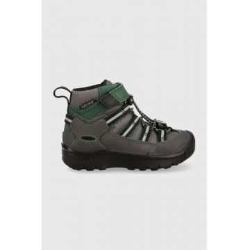 Keen pantofi copii culoarea gri