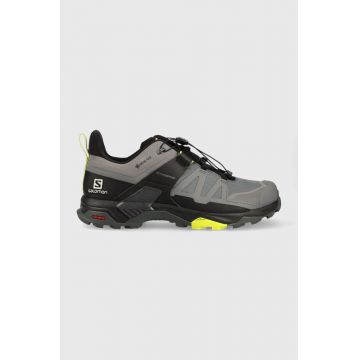 Salomon pantofi X Ultra 4 GTX barbati, culoarea gri