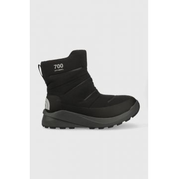 The North Face cizme de iarna MEN S NUPTSE II BOOTIE WP barbati, culoarea negru