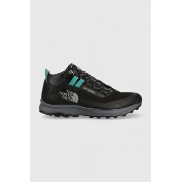 The North Face pantofi Cragstone Mid Waterproof femei, culoarea negru